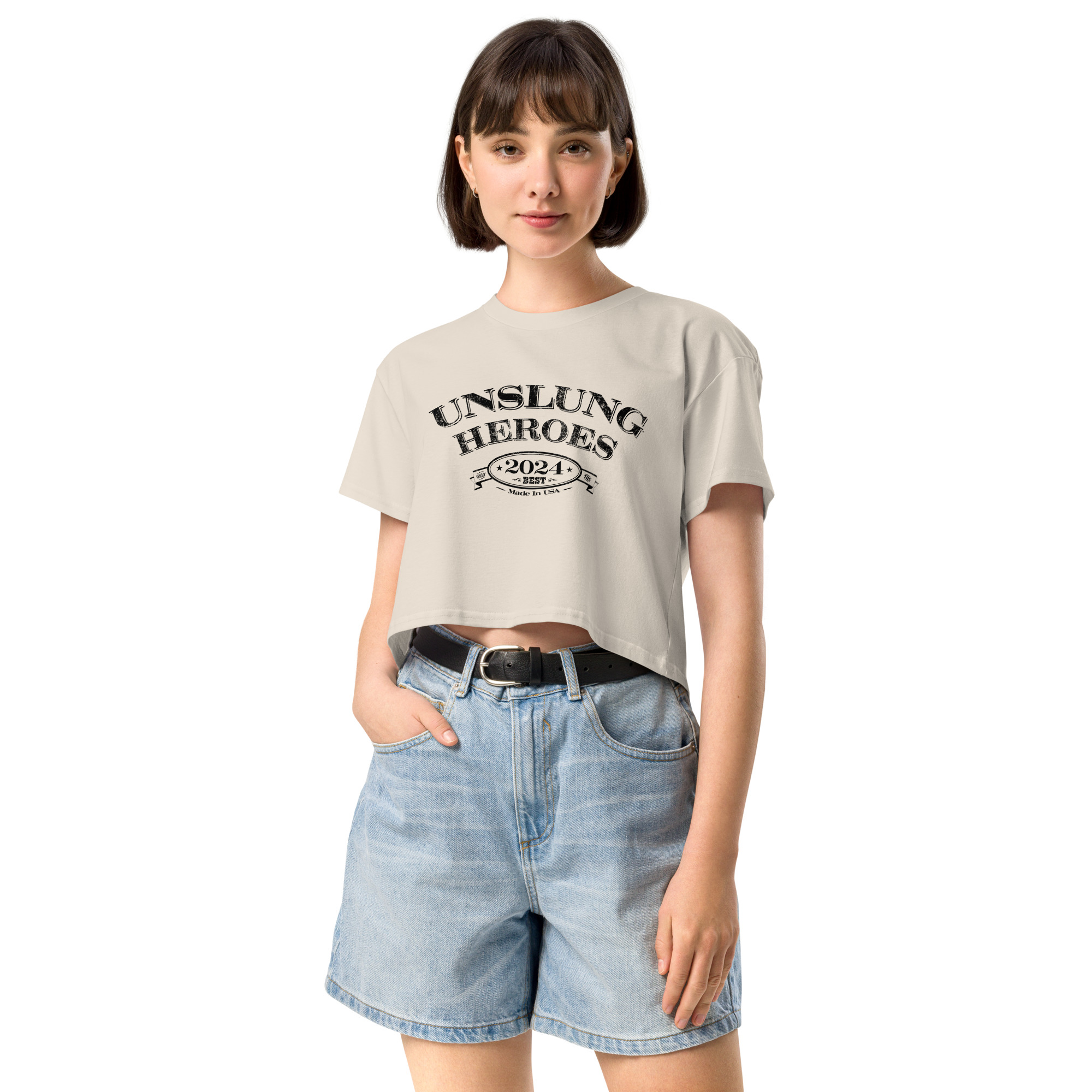 UnSlung Heroes — Women’s crop top - Image 16