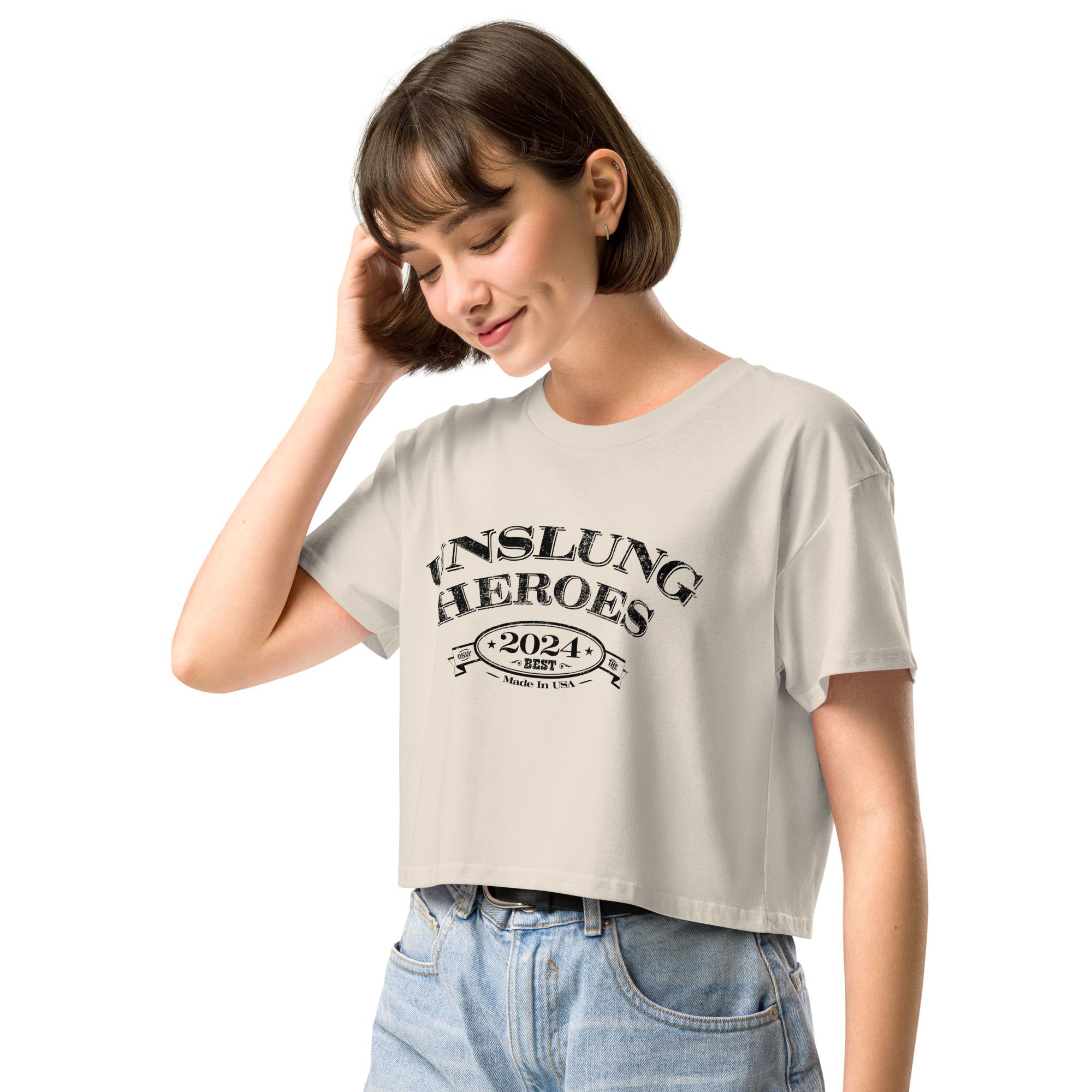 UnSlung Heroes — Women’s crop top - Image 6