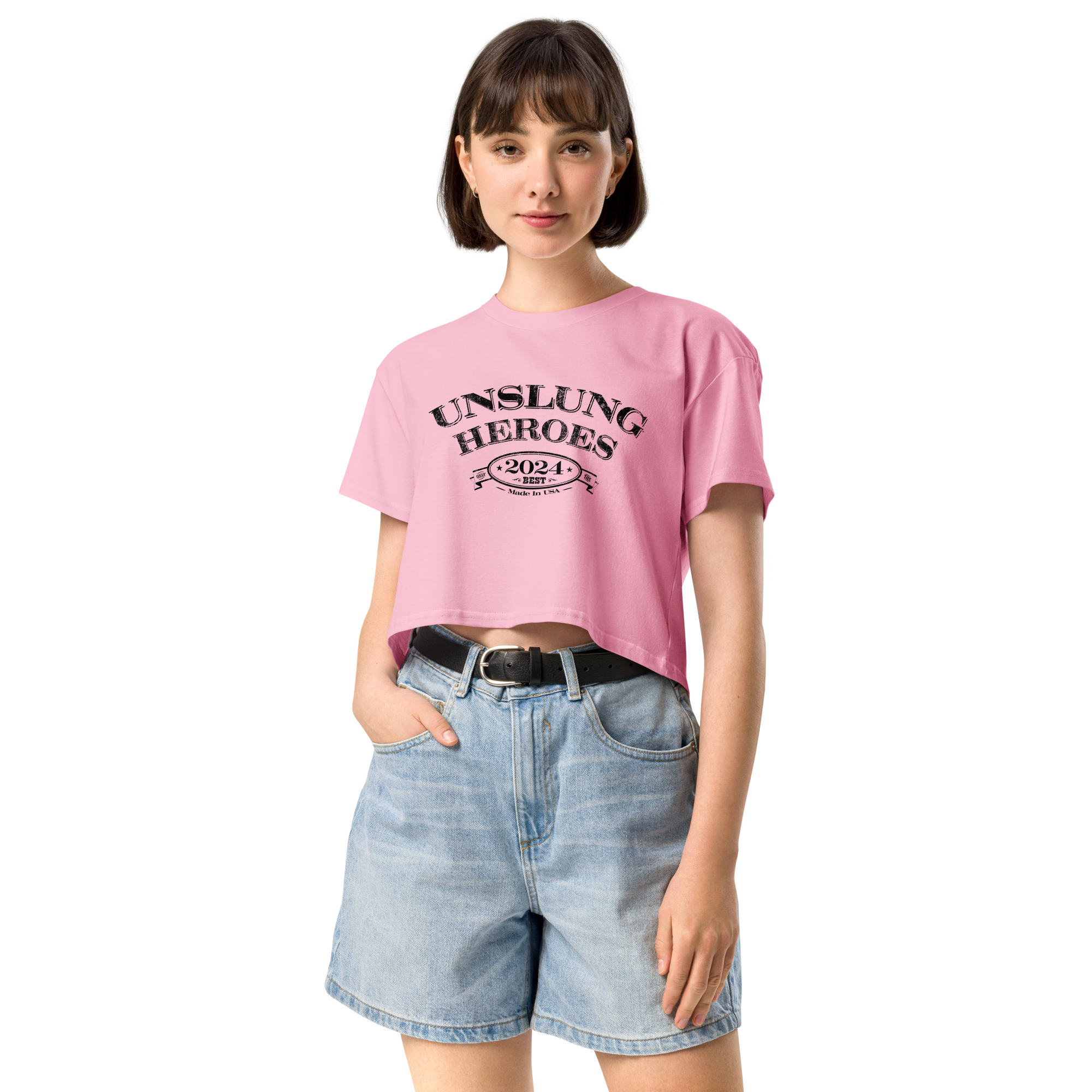 UnSlung Heroes — Women’s crop top - Image 10