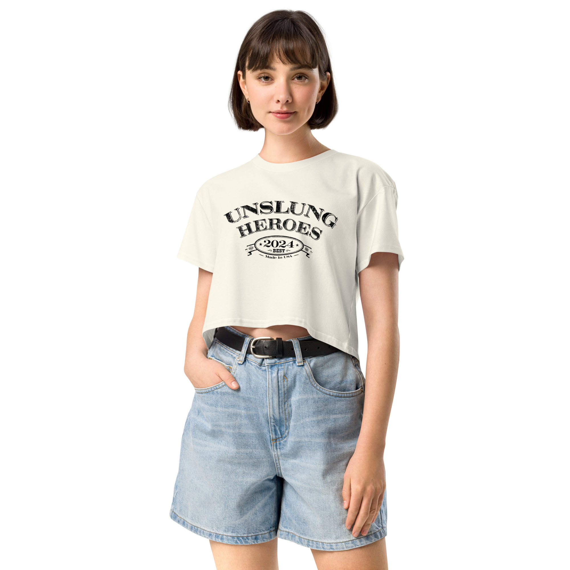UnSlung Heroes — Women’s crop top - Image 19