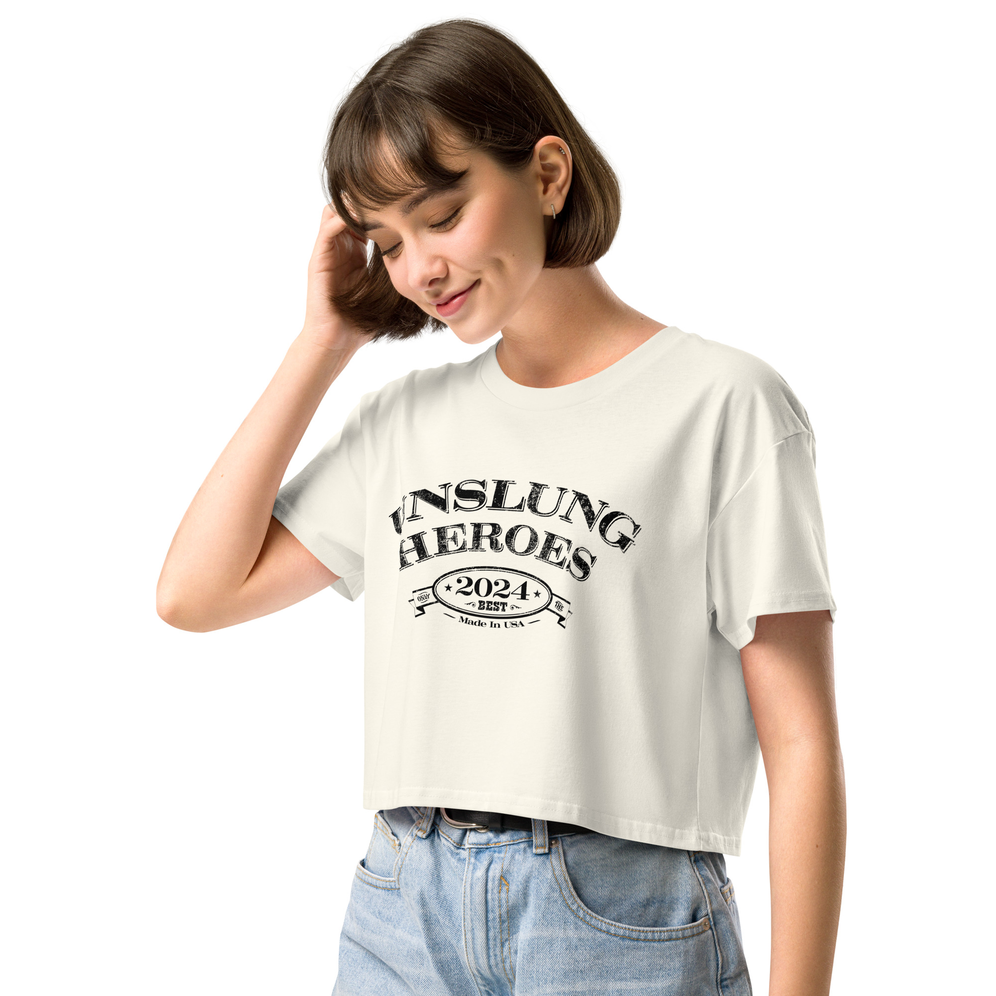 UnSlung Heroes — Women’s crop top - Image 20